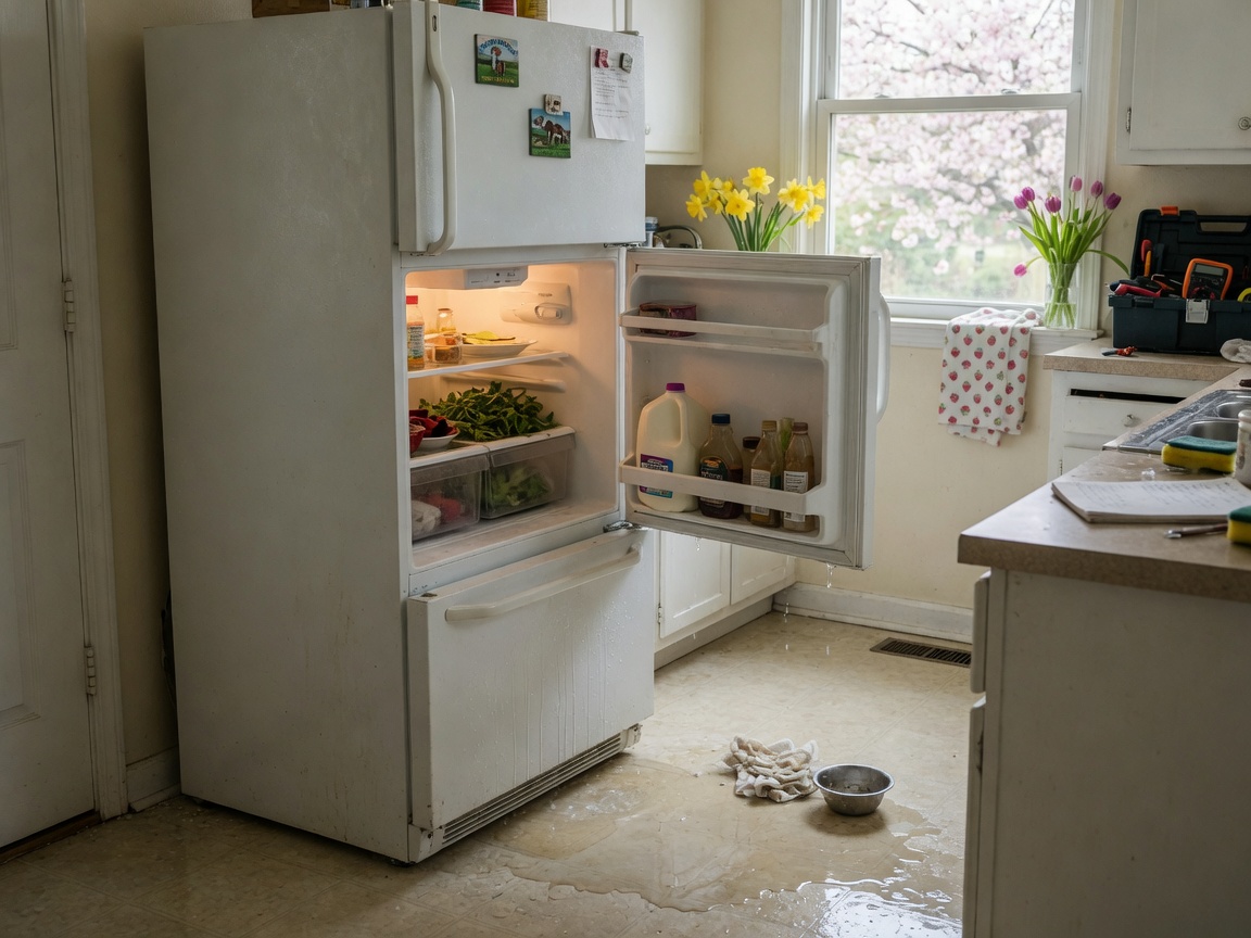 Why Is Your Refrigerator Leaking Water? Causes and Solutions