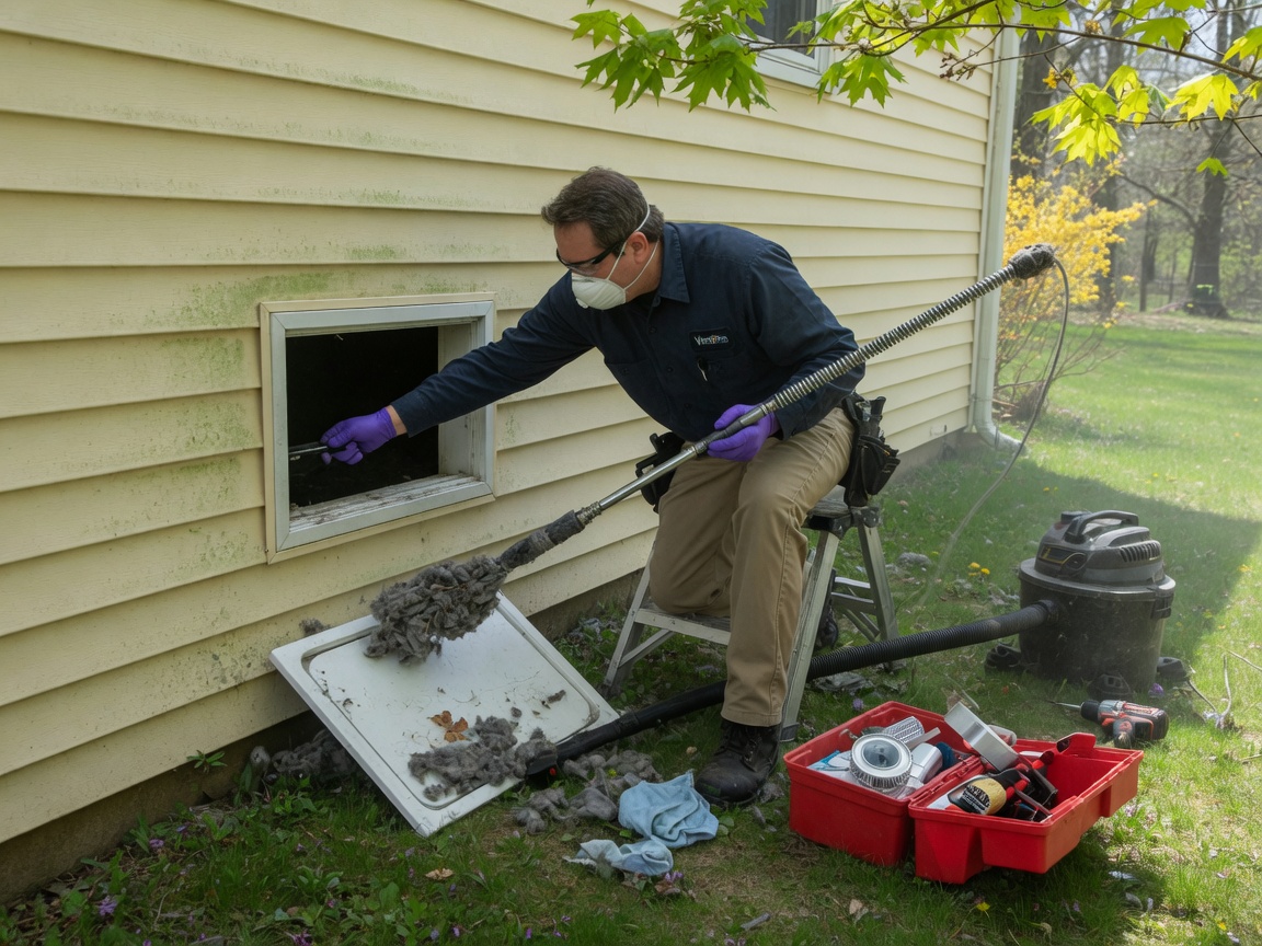 Dryer Vent Cleaning and Repair in Spring, TX